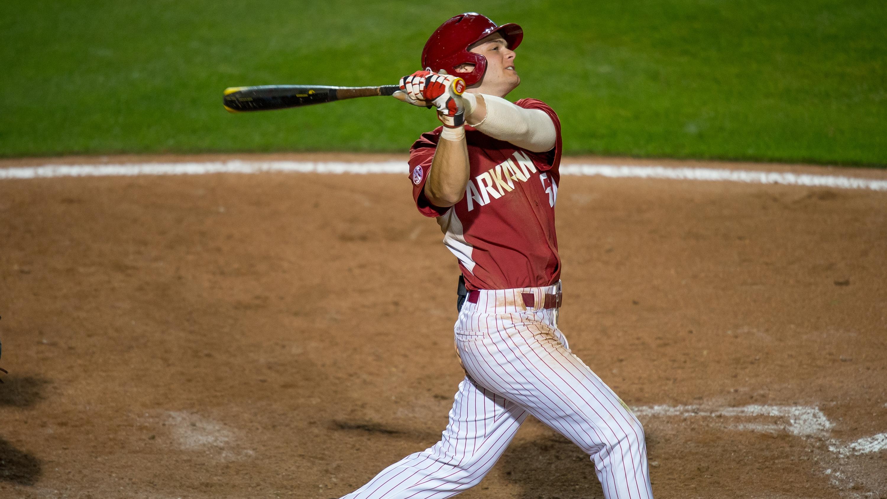 Andrew Benintendi won the Golden Spikes Award in 2015 for Arkansas baseball. 