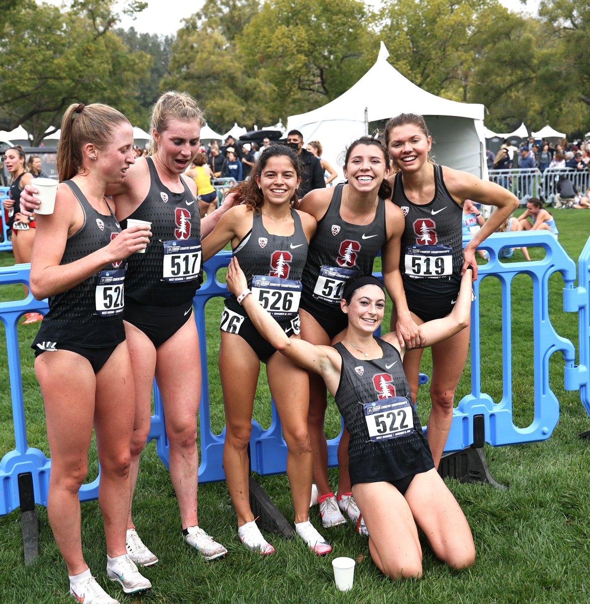 Stanford women regional winner cross country